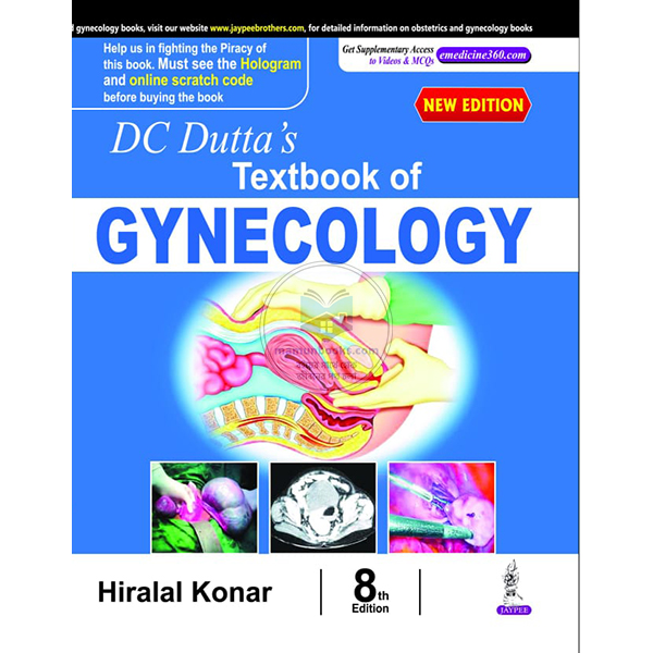 DC DUTTA'S TEXTBOOK OF GYNECOLOGY 8th Edition